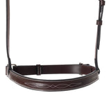 Huntley Equestrian Fancy Stitched Raised Crank Noseband - Equiluxe Tack