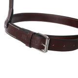 Huntley Equestrian Fancy Stitched Raised Crank Noseband - Equiluxe Tack