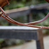 Huntley Equestrian Fancy Stitched Rubber Reins, 5/8" Inch Width - Equiluxe Tack