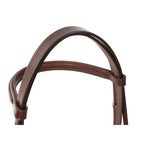 Huntley Equestrian Fancy Stitched Sedgwick Leather Padded Bridle with Reins - Equiluxe Tack