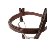 Huntley Equestrian Fancy Stitched Sedgwick Leather Padded Bridle with Reins - Equiluxe Tack