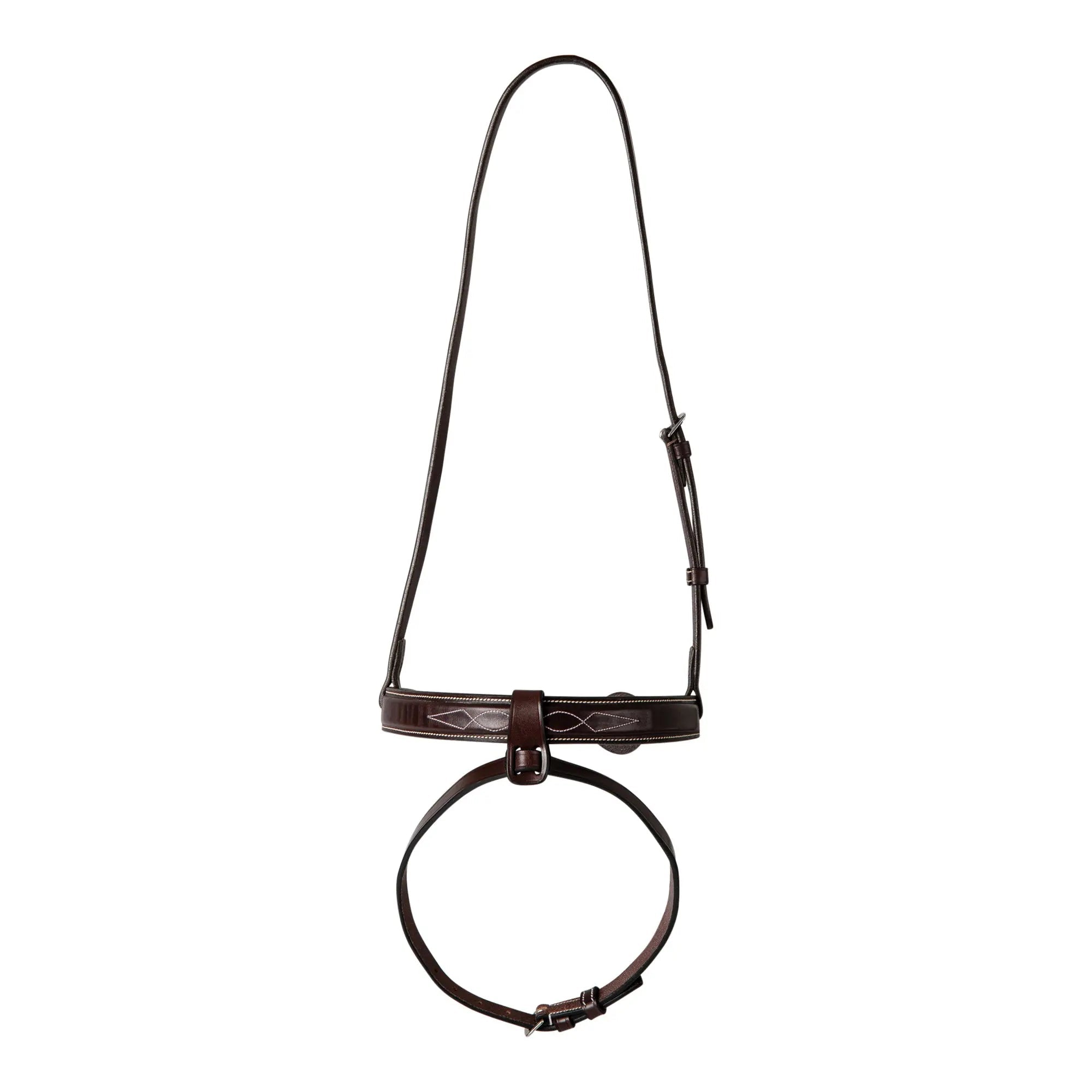 Huntley Equestrian Flash Leather Loop Noseband Attachment - Equiluxe Tack
