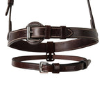 Huntley Equestrian Flash Leather Loop Noseband Attachment - Equiluxe Tack