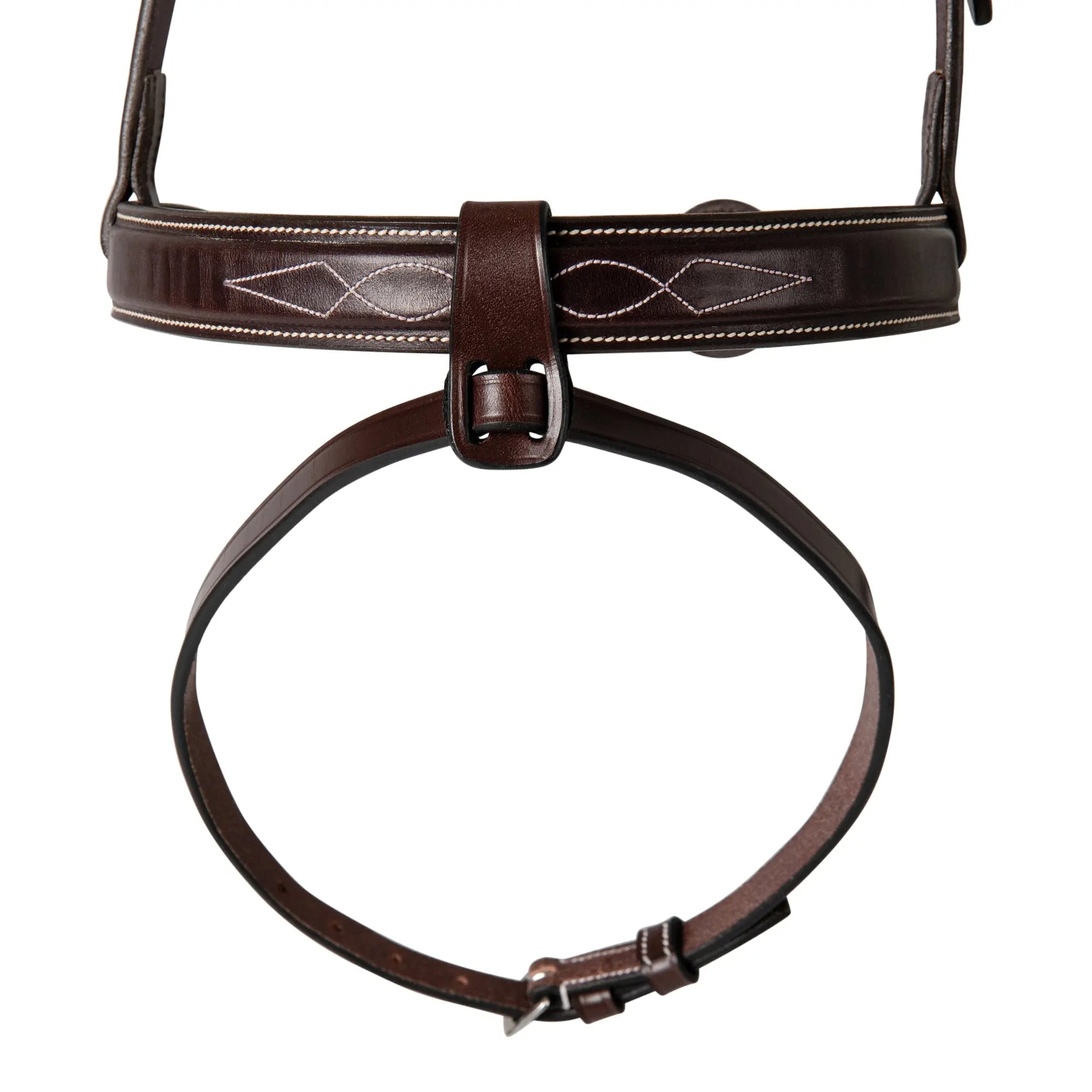 Huntley Equestrian Flash Leather Loop Noseband Attachment - Equiluxe Tack