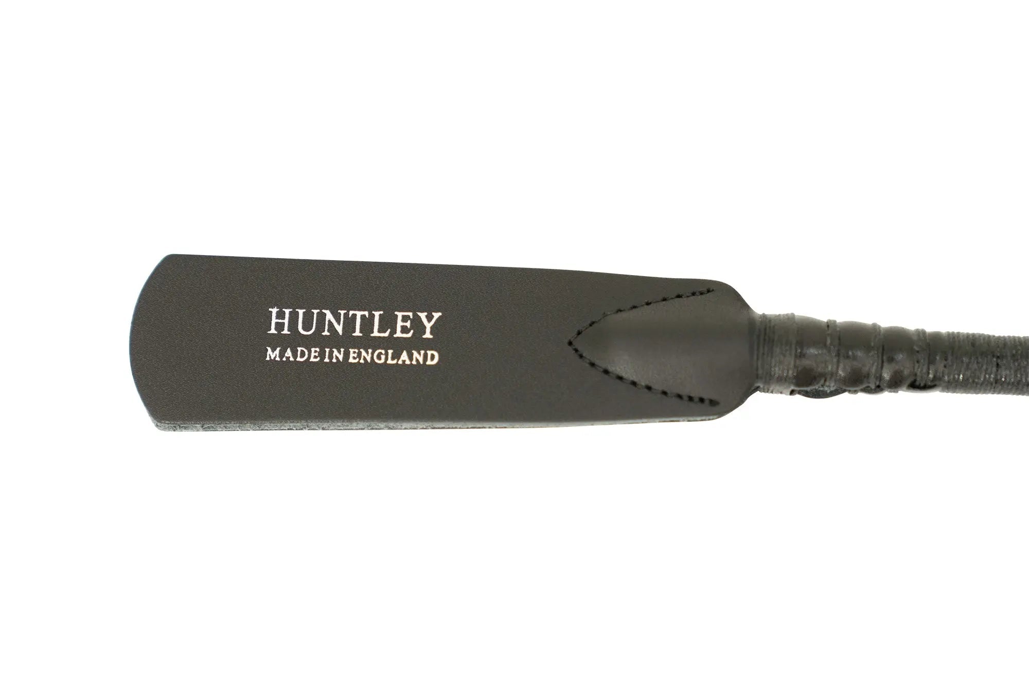 Huntley Equestrian Grippy Handle Jumper Bat, 19" Inches, Black - Equiluxe Tack