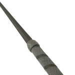 Huntley Equestrian Grippy Handle Jumper Bat, 19" Inches, Black - Equiluxe Tack