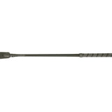 Huntley Equestrian Grippy Handle Jumper Bat, 19" Inches, Black - Equiluxe Tack