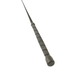 Huntley Equestrian Grippy Handle Jumper Bat, 19" Inches, Black - Equiluxe Tack
