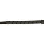 Huntley Equestrian Grippy Handle Jumper Bat, 19" Inches, Black - Equiluxe Tack