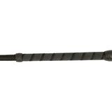 Huntley Equestrian Grippy Handle Jumper Bat, 19" Inches, Black - Equiluxe Tack
