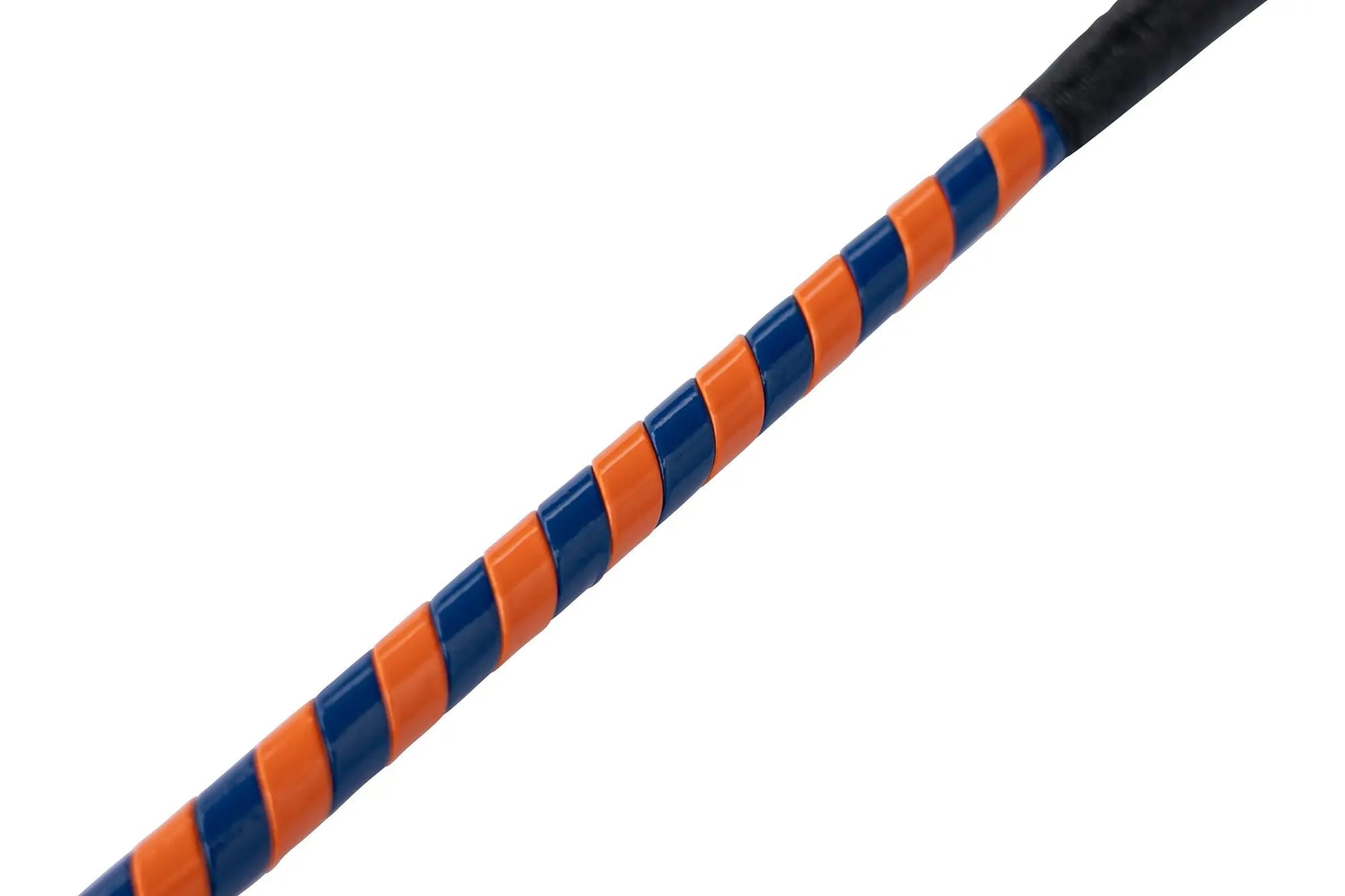 Huntley Equestrian Jumper Whip-24" Two Tone Patent Cover, Various Color Combinations - Equiluxe Tack