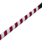 Huntley Equestrian Jumper Whip-24" Two Tone Patent Cover, Various Color Combinations - Equiluxe Tack