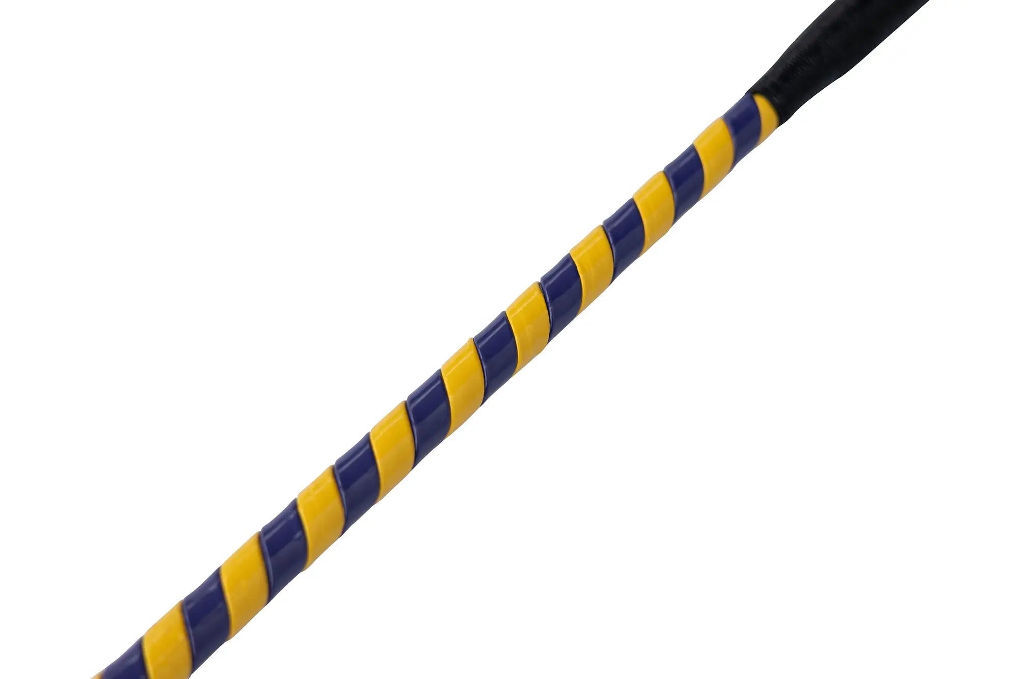 Huntley Equestrian Jumper Whip-24" Two Tone Patent Cover, Various Color Combinations - Equiluxe Tack