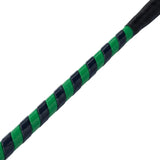 Huntley Equestrian Jumper Whip-24" Two Tone Patent Cover, Various Color Combinations - Equiluxe Tack