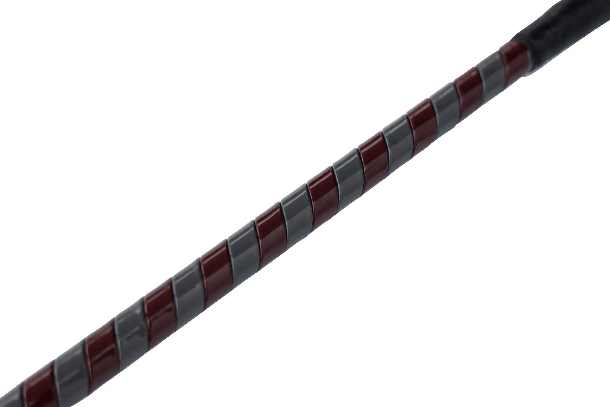 Huntley Equestrian Jumper Whip-24" Two Tone Patent Cover, Various Color Combinations - Equiluxe Tack