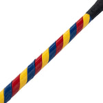 Huntley Equestrian Jumper Whip-24" Two Tone Patent Cover, Various Color Combinations - Equiluxe Tack