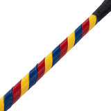 Huntley Equestrian Jumper Whip-24" Two Tone Patent Cover, Various Color Combinations - Equiluxe Tack