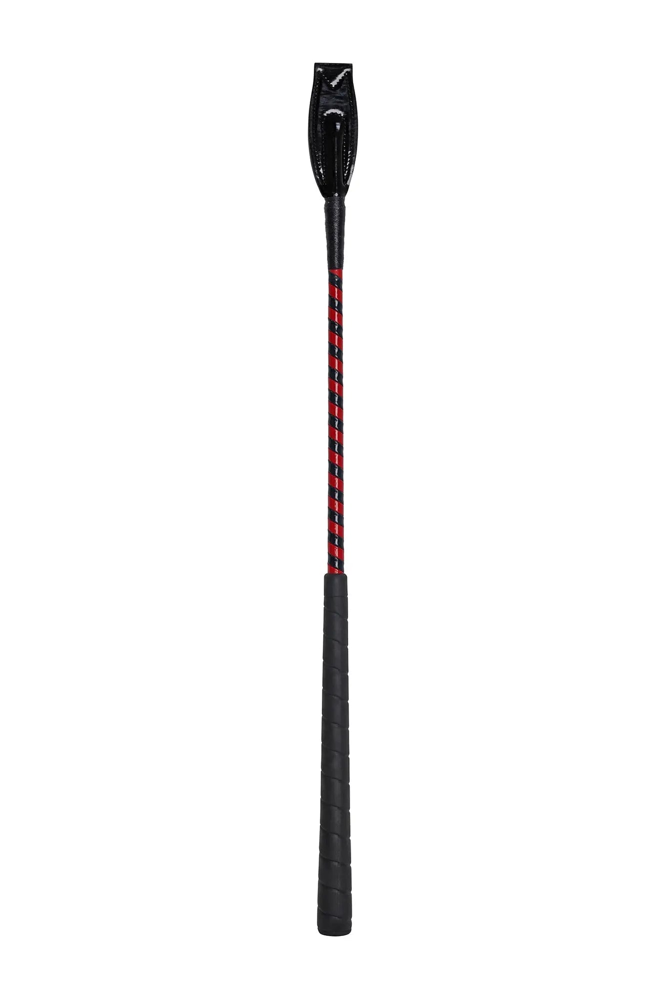 Huntley Equestrian Jumper Whip-24" Two Tone Patent Cover, Various Color Combinations - Equiluxe Tack