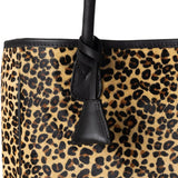 Huntley Equestrian Leopard Hair On Hide Tote Handbag - Equiluxe Tack
