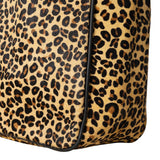 Huntley Equestrian Leopard Hair On Hide Tote Handbag - Equiluxe Tack