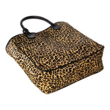 Huntley Equestrian Leopard Hair On Hide Tote Handbag - Equiluxe Tack