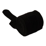 Huntley Equestrian Polo Fleece Wraps, Set of 4, Black - Equiluxe Tack
