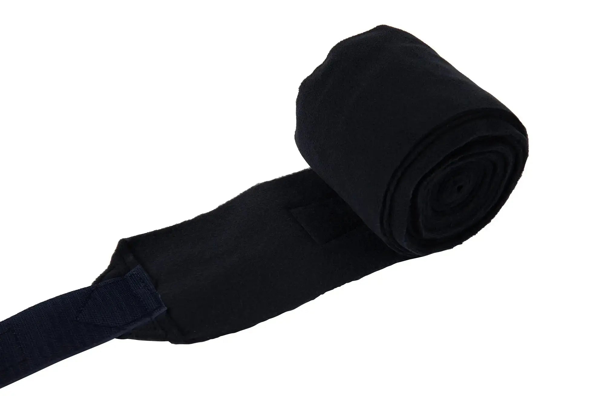 Huntley Equestrian Polo Fleece Wraps, Set of 4, Black - Equiluxe Tack