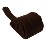 Huntley Equestrian Polo Fleece Wraps, Set of 4, Black - Equiluxe Tack