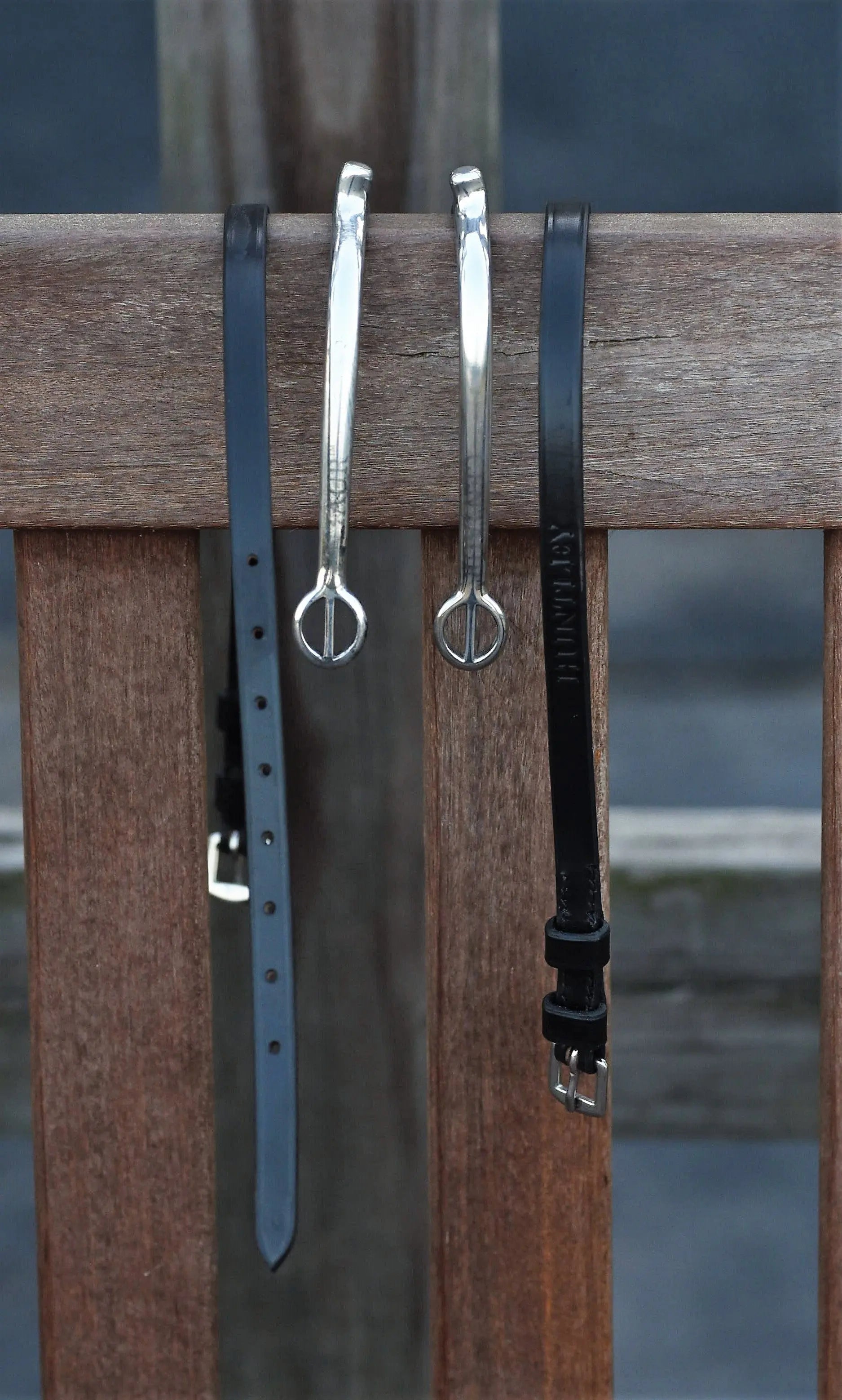 Huntley Equestrian Premium English Leather Spur Straps - Equiluxe Tack