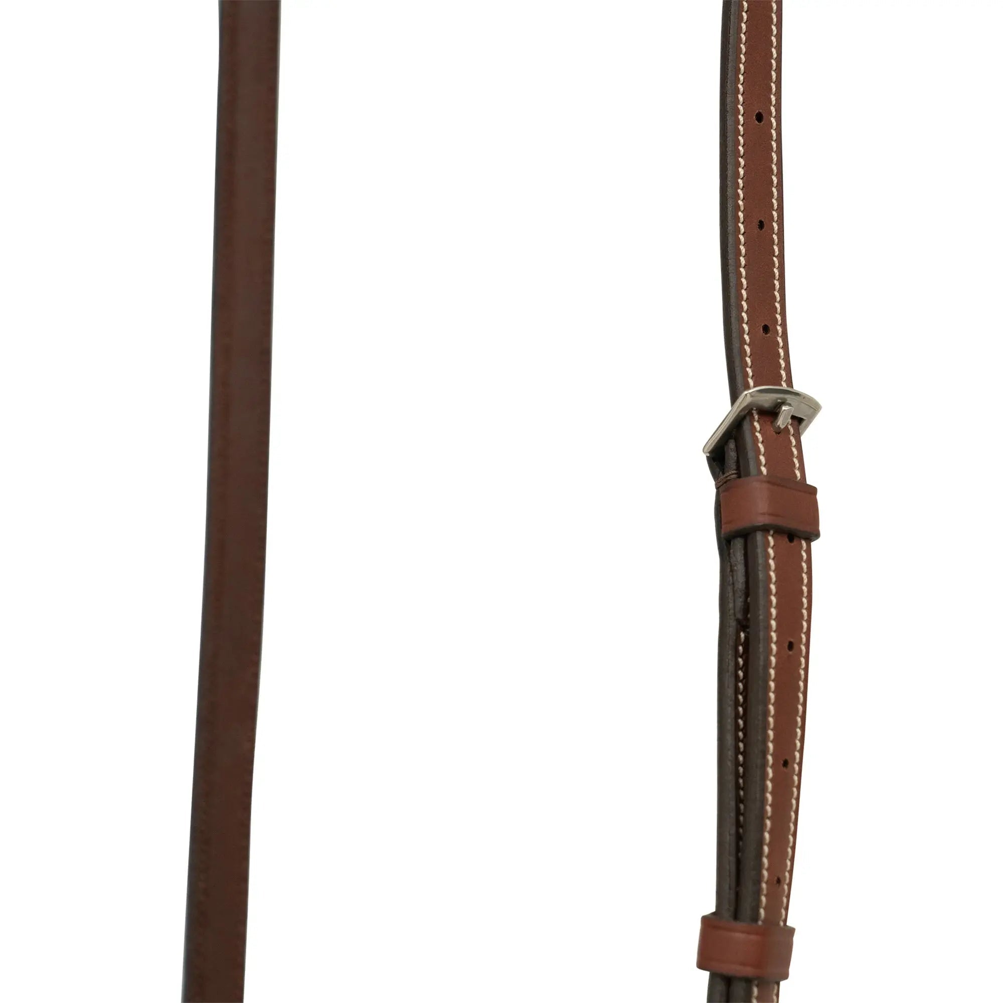 Huntley Equestrian Schooling Standing Martingale, Italian Leather - Equiluxe Tack