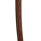 Huntley Equestrian Schooling Standing Martingale, Italian Leather - Equiluxe Tack