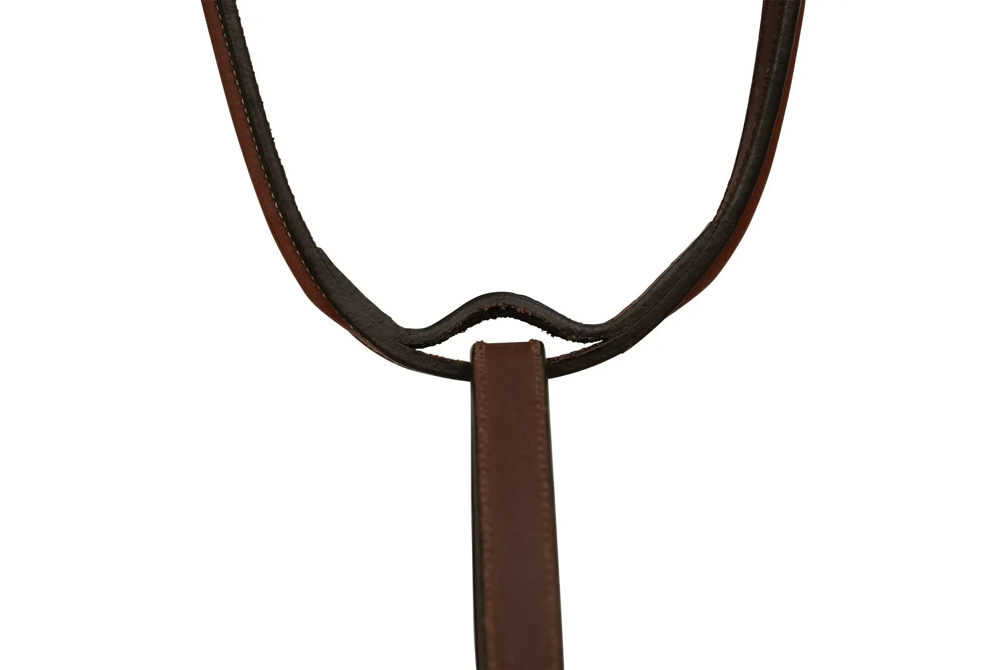 Huntley Equestrian Schooling Standing Martingale, Italian Leather - Equiluxe Tack