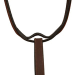 Huntley Equestrian Schooling Standing Martingale, Italian Leather - Equiluxe Tack