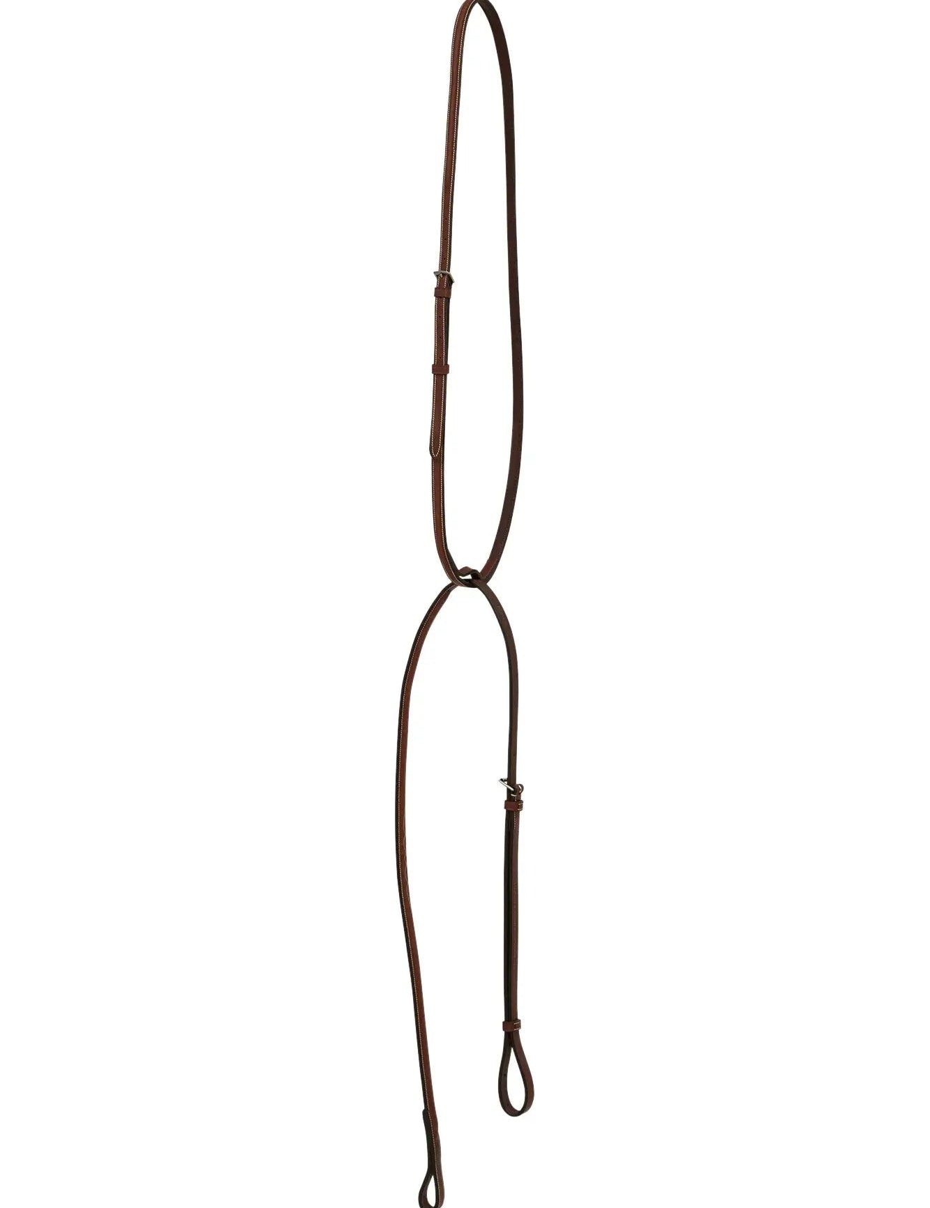 Huntley Equestrian Schooling Standing Martingale, Italian Leather - Equiluxe Tack