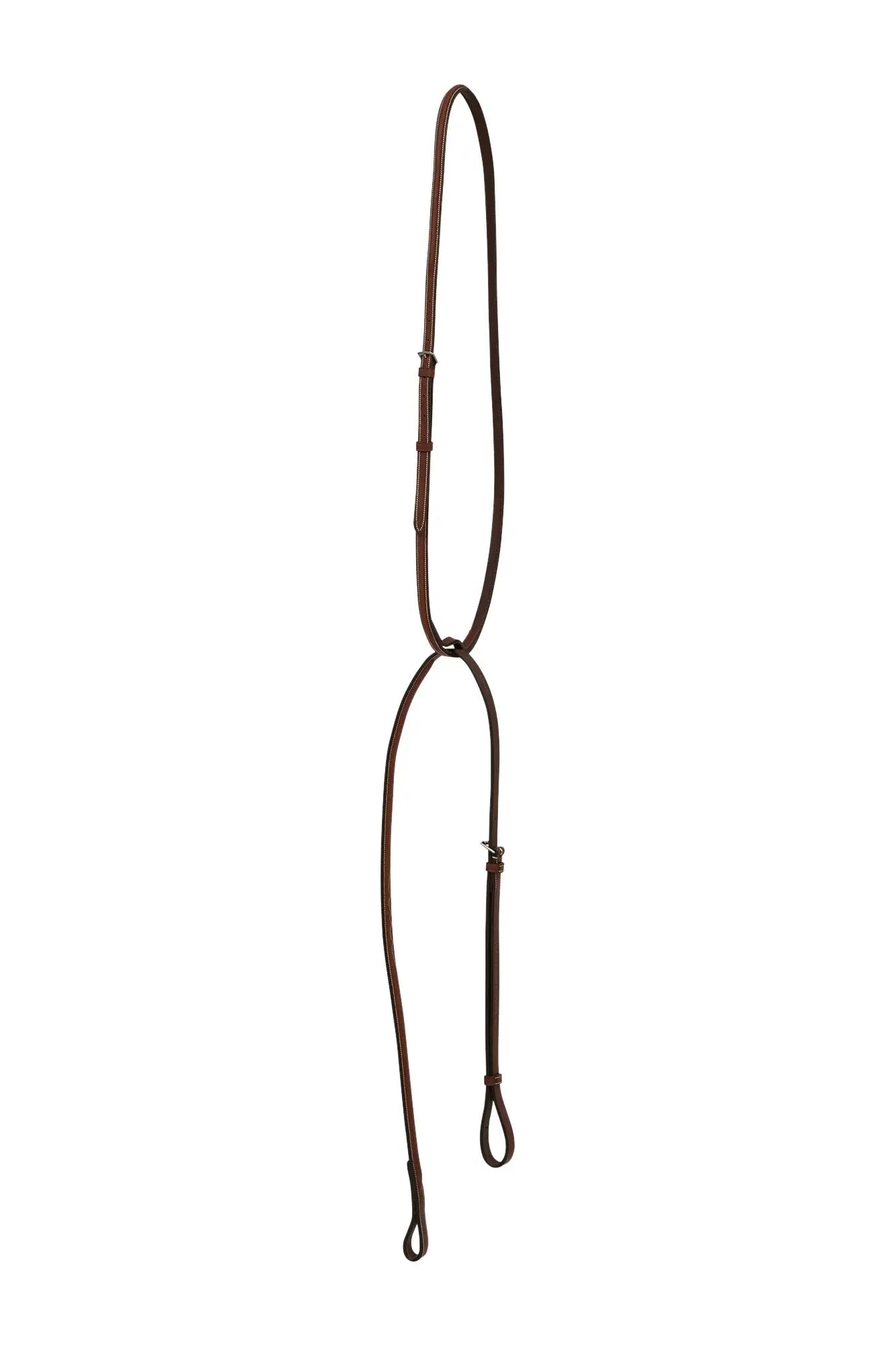 Huntley Equestrian Schooling Standing Martingale, Italian Leather - Equiluxe Tack