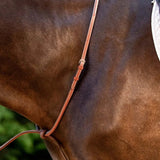 Huntley Equestrian Schooling Standing Martingale, Italian Leather - Equiluxe Tack