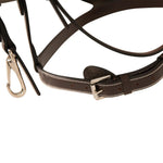 Huntley Equestrian Sedgwick Fancy Stitched Bridle with Cheek Clips and Reins - Equiluxe Tack