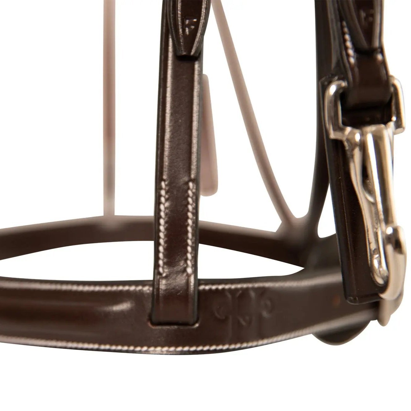 Huntley Equestrian Sedgwick Fancy Stitched Bridle with Cheek Clips and Reins - Equiluxe Tack