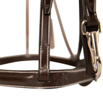 Huntley Equestrian Sedgwick Fancy Stitched Bridle with Cheek Clips and Reins - Equiluxe Tack