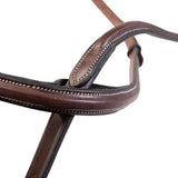 Huntley Equestrian Sedgwick Fancy Stitched Raised Standing Martingale - Equiluxe Tack
