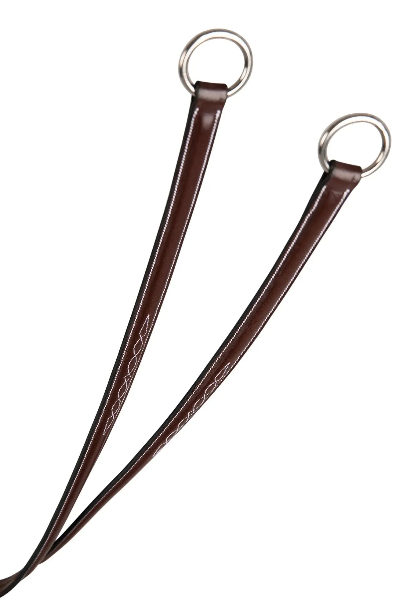 Huntley Equestrian Sedgwick Fancy Stitched Running Martingale, Cob size - Equiluxe Tack