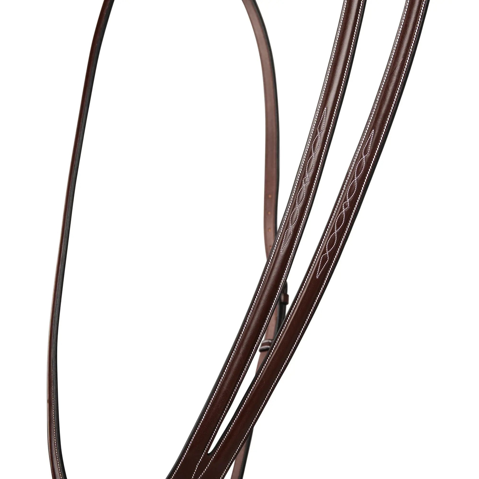 Huntley Equestrian Sedgwick Fancy Stitched Running Martingale, Cob size - Equiluxe Tack