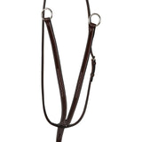 Huntley Equestrian Sedgwick Fancy Stitched Running Martingale, Full Size - Equiluxe Tack
