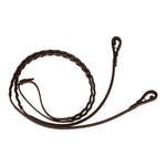 Huntley Equestrian Sedgwick Fancy Stitched Square Raised Laced Reins - Equiluxe Tack