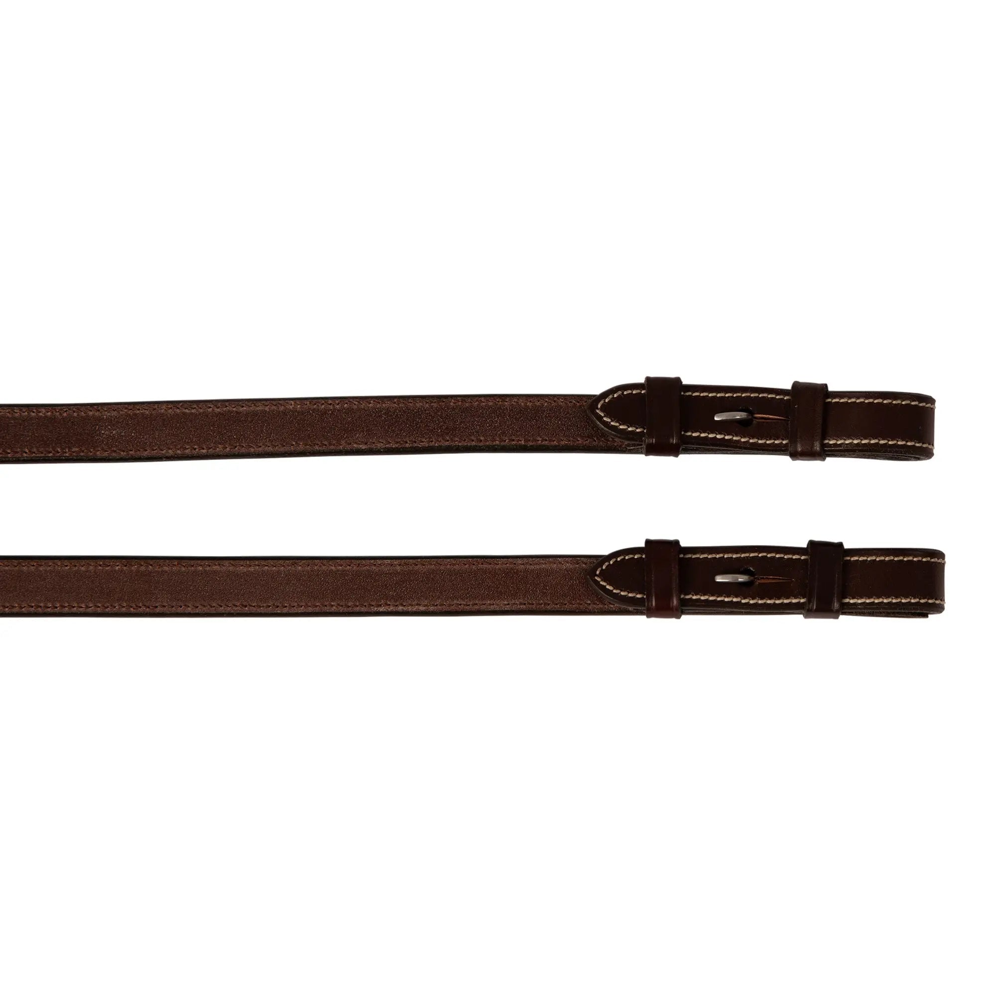 Huntley Equestrian Sedgwick Fancy Stitched Square Raised Laced Reins - Equiluxe Tack