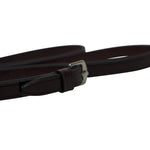 Huntley Equestrian Sedgwick Leather Draw Reins With Loop Ends - Equiluxe Tack
