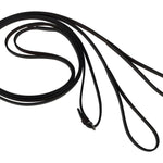 Huntley Equestrian Sedgwick Leather Draw Reins With Loop Ends - Equiluxe Tack