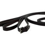 Huntley Equestrian Sedgwick Leather Draw Reins With Loop Ends - Equiluxe Tack