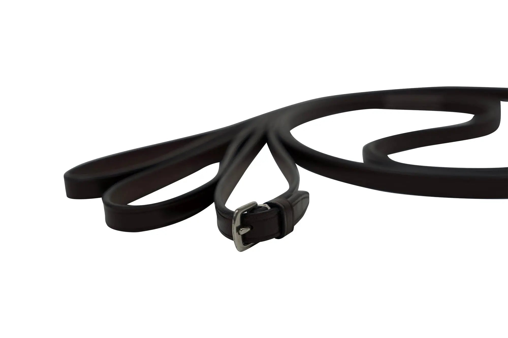 Huntley Equestrian Sedgwick Leather Draw Reins With Loop Ends - Equiluxe Tack