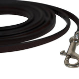 Huntley Equestrian Sedgwick Leather Draw Reins With Snap Ends - Equiluxe Tack